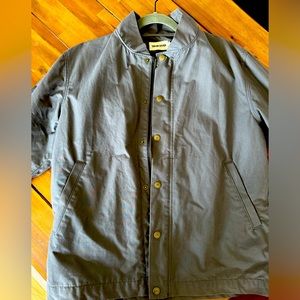 Taylor Stitch Jacket Waxed Cotton Grey